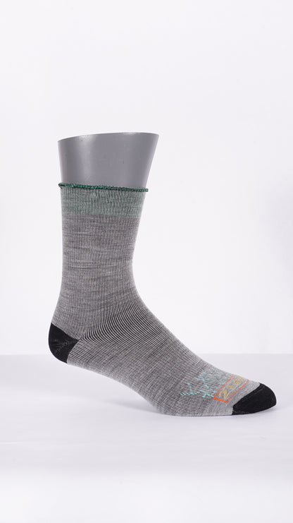 156n flat knit crew roll top various // size: medium us 7-11.5 [2026 new version]