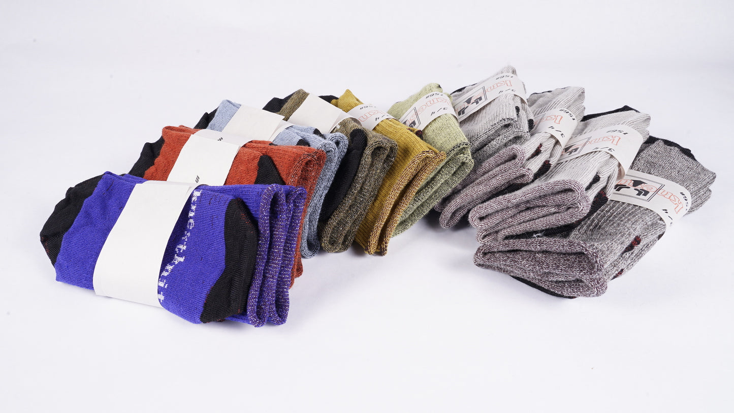 flatknit crew assorted 10 pack (house selection) (small/medium)